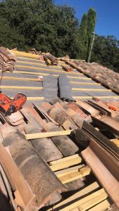 Restauration complète couverture st paul de vence